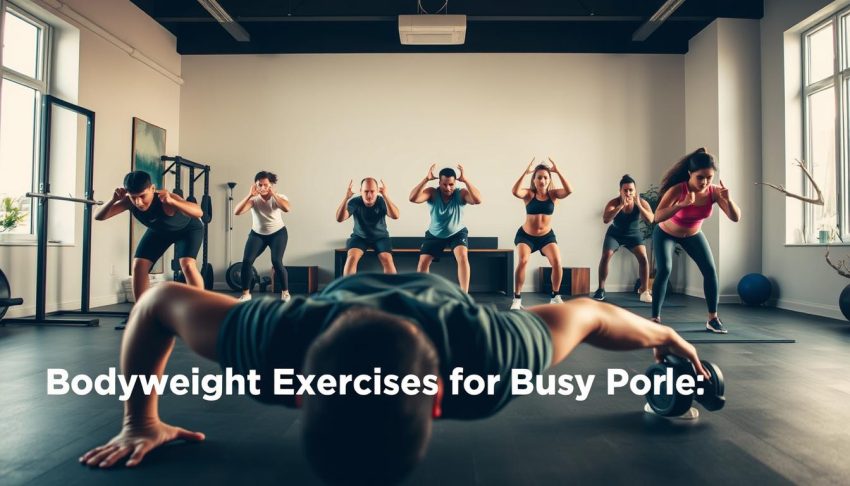bodyweight exercises for busy people