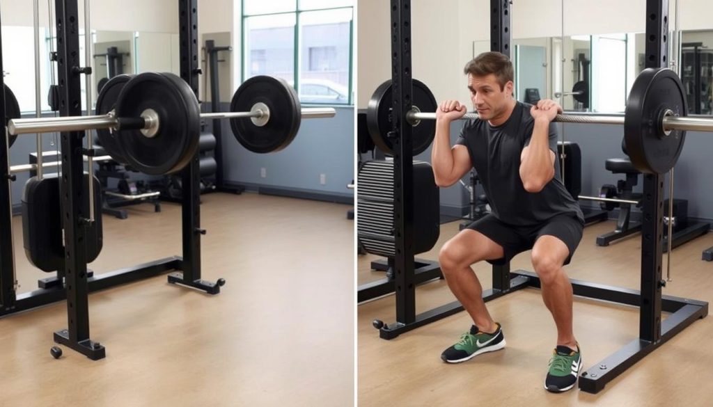 intermediate smith machine squat variations