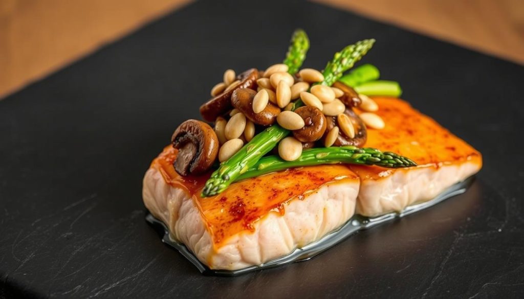 salmon dish